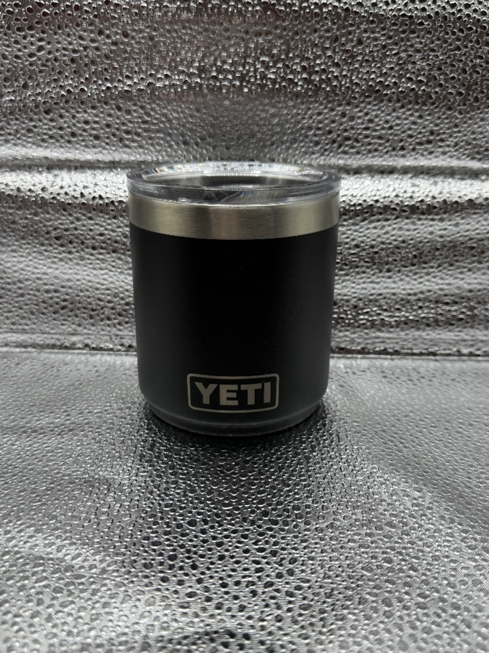 YETI Rambler 10 oz Lowball – Black – Cintas Logo